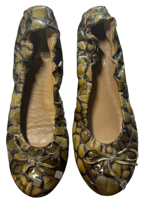 Donald J Pliner Dance-66 Smog Crocco charol mujer ballet planos talla 8 Foto 1 de 4