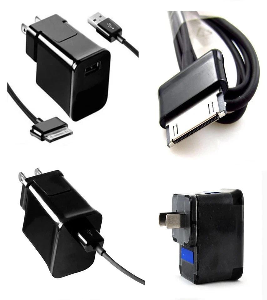 Cargador de pared para el hogar + cable USB para Samsung Galaxy Tab 2 7.0 GT-P3113 I705 Verizon Foto 1 de 1