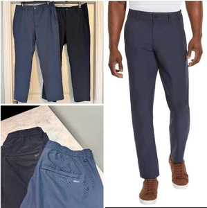 Set of 2 Marc NY Commuter Pants 32 Black Blue - Picture 1 of 11