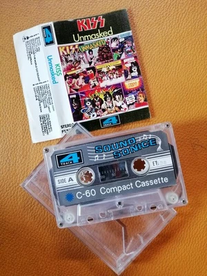 KISS [ UNMASKED ] VINTAGE CASSETTE THAILAND EDITION - Image 1 of 2