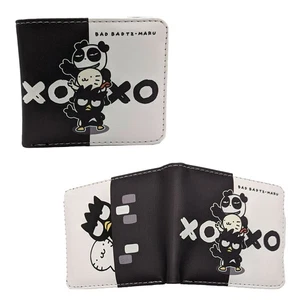 BAD BADTZ-MARU X AND O Hello Kitty 4 in. Bi Fold Wallet (Baddo Batsu Maru) - Picture 1 of 2