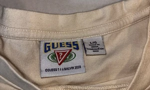 Guess x J Balvin Collab Smile Face T-Shirt Size Large - Picture 1 of 8