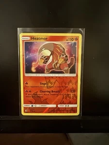 Pokemon Card Heatmor Dragon Majesty Reverse Holo 10/70 Near Mint - Picture 1 of 2