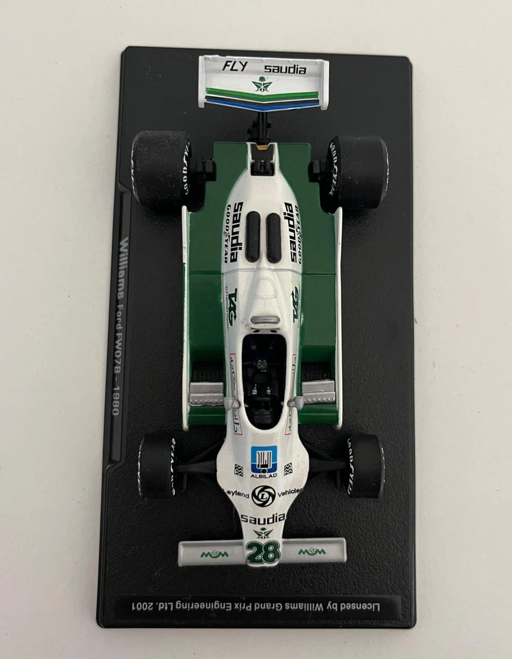 Model Williams Fw07B Carlos Reutemann Usa West 1980 1/43 Diecast Conversion F1 - Immagine 1 di 4