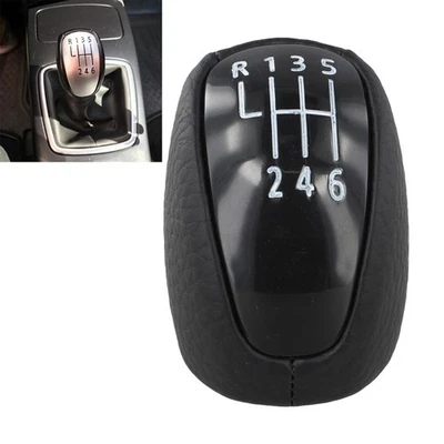 Easy Install Gear Shift Knob for Renault For Laguna Mk3 2007 to 2014 in Black - Image 1 of 4
