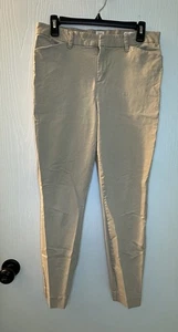 Gap Clásico Pantalón Ajustado Tobillo Caqui Mujer’s 8 - Imagen 1 de 10