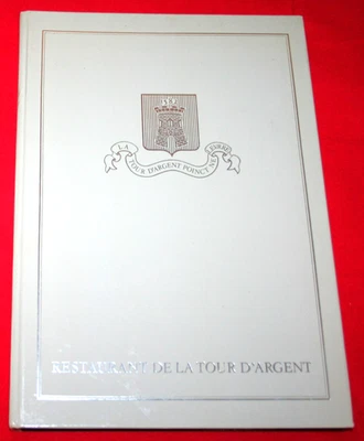 Restaurant de La Tour D'Argent 1986 Paris HC History Book Claude Terrail RARE Foto 1 de 4