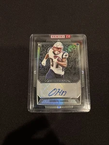 2019 Panini Obsidian Damien Harris #RA-DHA Rookie Auto /150 - Picture 1 of 2