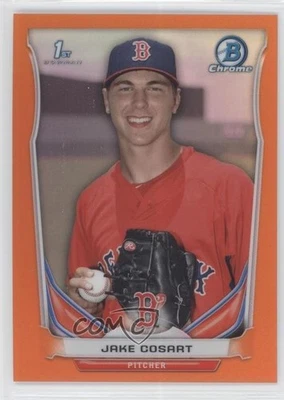 2014 Bowman Draft Chrome Orange Refractor /25 Jake Cosart #CDP101 - Image 1 of 2