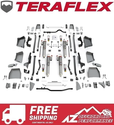 Kit de elevación de suspensión Coilover TeraFlex RT para Jeep Wrangler JKU '07-'18 4 puertas Foto 1 de 4