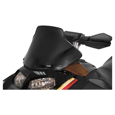 POWERMADD 13030 COBRA SKIDOO REV ШАССИ ЛОБОВОЕ СТЕКЛО НИЗКИЙ ТВЕРДЫЙ ЧЕРНЫЙ - Изображение 1 из 2