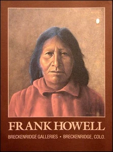 Frank Howell Untitled Breckenridge Gallery mini poster offset lithograph paper - Picture 1 of 2