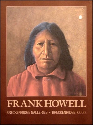 Frank Howell Untitled Breckenridge Gallery mini poster offset lithograph paper - Image 1 of 2