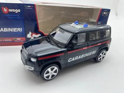1:43 BURAGO Land Rover New Defender 110 Carabinieri 2020 Blue BU30476-CAR - Immagine 1 di 2