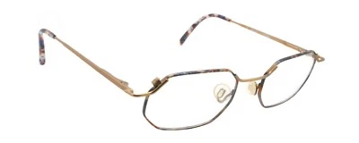 Nuevas Gafas Doradas Auténticas Cazal POINT 2 MOD 1122 Col.63 Alemania Años 90 De Colección Foto 1 de 4