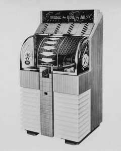 AMI D-80 Jukebox 8x10 Reprint Of Old Photo - Picture 1 of 1