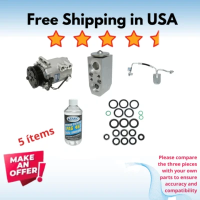 Compressor & Valve A/C Fit Saturn Vue 2002-2003 — 第 1/4 张图片