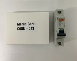 Merlin Gerin C60N-C13 Multi 9 13-Amp, 1-Pole Circuit Breaker - Picture 1 of 5