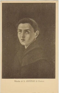 RITRATTO DI S.ANTONIO DI PADOVA - CARTOLINA - Picture 1 of 1