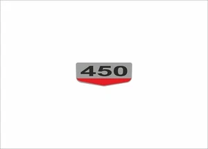 ADESIVI HONDA CL 450 K1 1968 (COPPIA) - Imagen 1 de 1