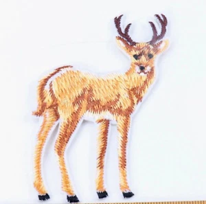 THERMO KLEBENDE STOFF-APPLIKATION: Hirsch 8*5cm (02) - Bild 1 von 1