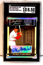 2005 Donruss Signature Series #MM-6 Stan Musial Milestone Auto SGC 10/8.5