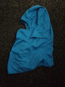 Men-Woman Solid Hat With Neck Gaiter Turquoise - Picture 1 of 1