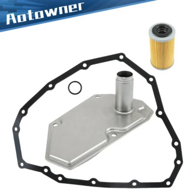 Filtros de aceite de transmisión para Nissan Sentra Versa 2012-2019 3 piezas con junta de cárter Foto 1 de 4