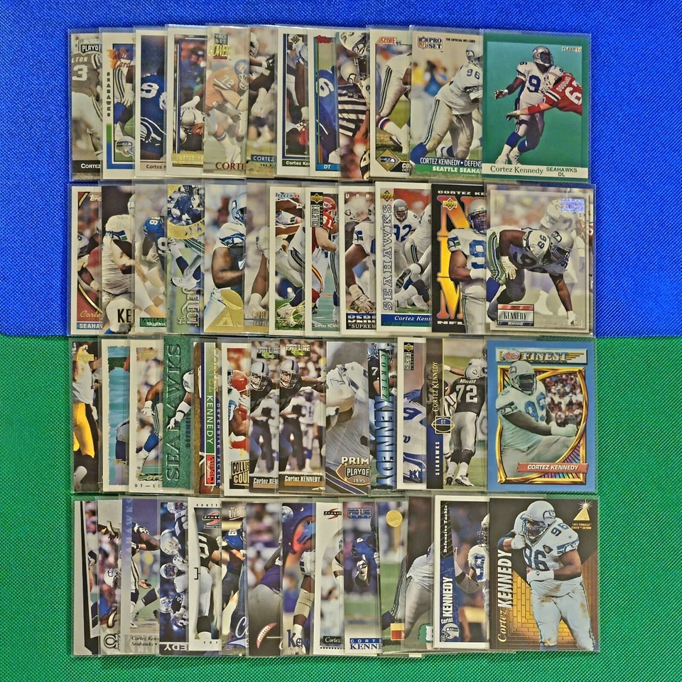 Cortez Kennedy Inserts Premiums Base Pick Your Card & $ave Seattle Seahawks - Image 1 of 1