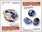 fsat 2024 Taaf antarktisches Mineral SODALITH mineralische Mineralien 2v PAAR