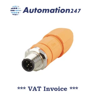 Ifm EVC816 M12 Wireable Plug 5P Male Straight Screw Terminals 002800 - Picture 1 of 7