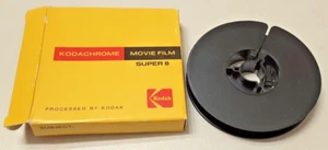 Vintage Kodak Super 8 Movie Reel and Box, 200 Feet, Empty 3" Reel, Free Ship - Picture 1 of 3