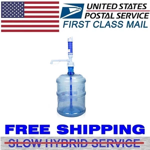 5 Gallon Electric Portable Water Pump Dispenser Bottle Drinking On off Switch - Picture 1 of 5