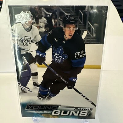 2022-23 Filip Kral Upper Deck Series 2 Young Guns Rookie RC #493 - Image 1 of 4