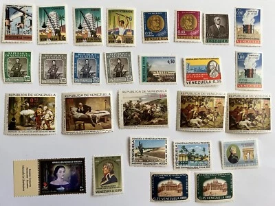 VENEZUELA LOT OF ALL DIFFERENT MINT MNH MODERN STAMPS SEVERAL SHORT SETS #2 - Image 1 of 4