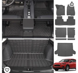 Floor Mats Compatible w 2023 2024 Honda HRV Trunk Mat Cargo Liner Cargo Mats - Picture 1 of 5