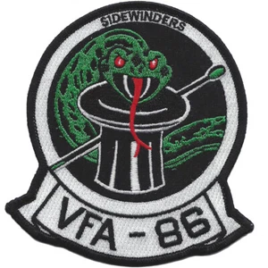 VFA-86 Fighter Attack Squadron Green Sidewinders Patch - Picture 1 of 6