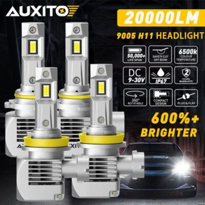 9005 H11 LED Headlight Kit Beam Hi Bulbs Globes For Toyota Landcruiser Prado 150 - Picture 1 of 11