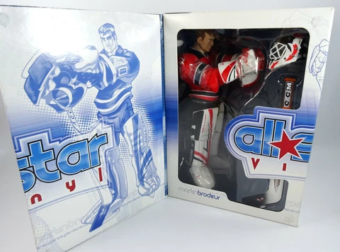 Martin Brodeur Goalie Action Figure AllStar Vinyl 12" Upper Deck Limited Edition Cover