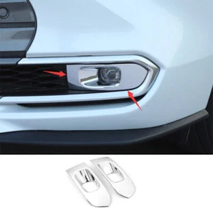 For Toyota Sienna 2021-2023 Chrome ABS Exterior Front Fog Light Frame Trims New - Picture 1 of 5