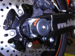 Bobbins, Alu, schwarz, M10x1,25 und M10x1,5 für KTM Motorräder - Bild 1 von 2