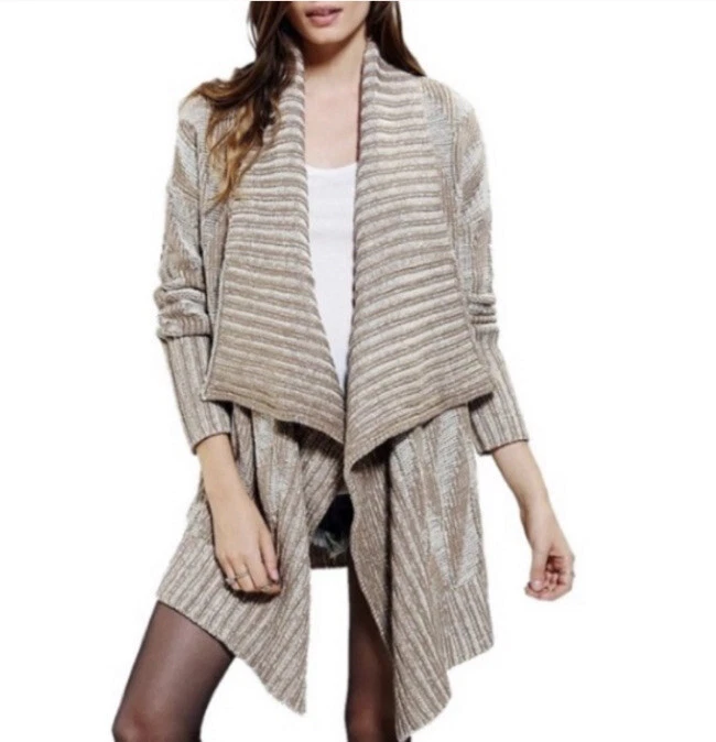 Cárdigan grueso Chevron delantero abierto Urban Outfitters Stars para mujer M Foto 1 de 4