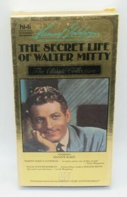 THE SECRET LIFE OF WALTER MITTY - CLASSIC COLLECTION VHS VIDEO MOVIE, DANNY KAYE - Image 1 of 2