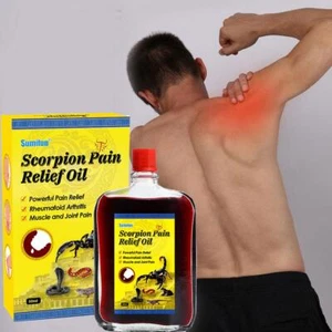 Potente aceite de alivio del dolor de escorpión de 50 ml para articulación de reumatismo caliente muscular y U5A0 - Imagen 1 de 10