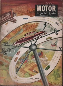 Motor Magazine November 1951 Service Sales Number 100218ame - Bild 1 von 1