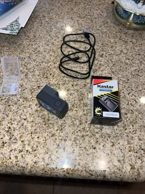 GoPro Hero 5 Black 4K HD Action Camera with New Battery Charger, and Cord - Image 1 of 4