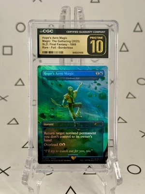 Hope's Aero Magic Rainbow Foil - CGC 10 Pristine - Secret Lair MTG Magic - Image 1 of 2