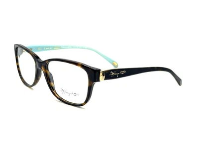  NEW AUTHENTIC TIFFANY & CO. TF2084 8015 Dark Havana Eyeglasses 55mm 17 140 - Image 1 of 4
