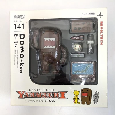 Raro Kaiyodo Revoltech Yamaguchi No.141 Domo-kun Figura 3.93 en Caja Excelente Foto 1 de 4