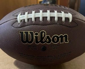 NFL Auto / Signed NFL Wilson Ball Autograph COA Beckett BAS Legend QB - Picture 1 of 10